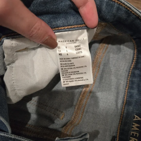 American Eagle Outfitters Blue Skinny Jeans - Picture 3 of 4